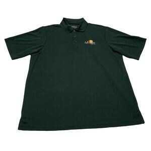 Core 365 Mens L Green Dri-Fit Polo Shirt